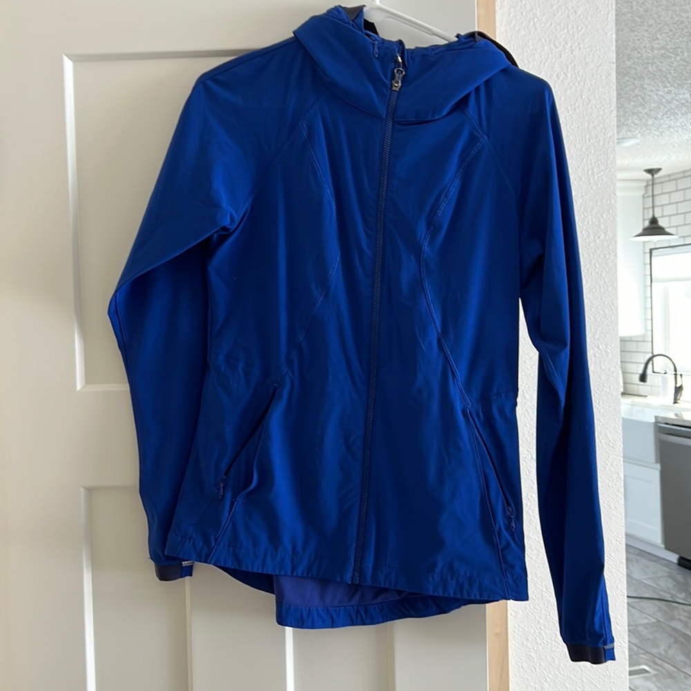 Lululemon Cobalt Blue Rain Jacket